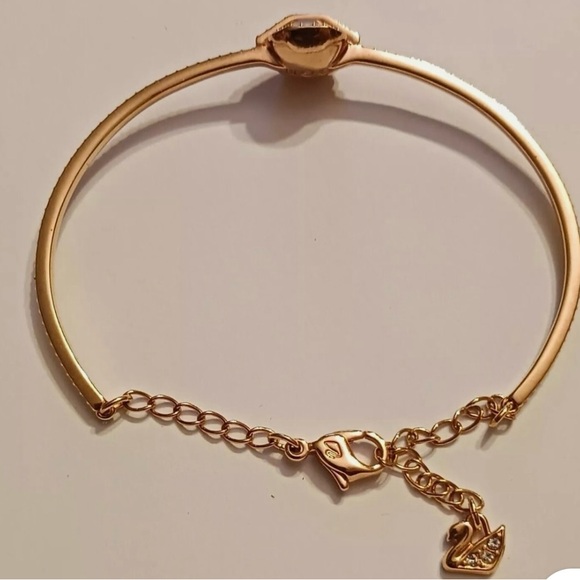Swarovski Rose Gold Bracelet with Clear Crystals - Picture 4 of 9